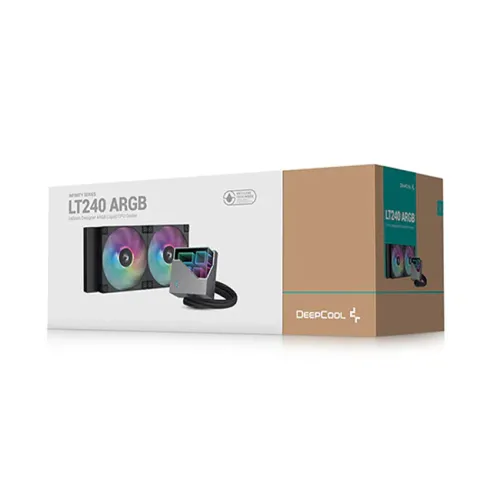 Tản Nhiệt Nước DeepCool LT240 ARGB 240mm – Màu Đen